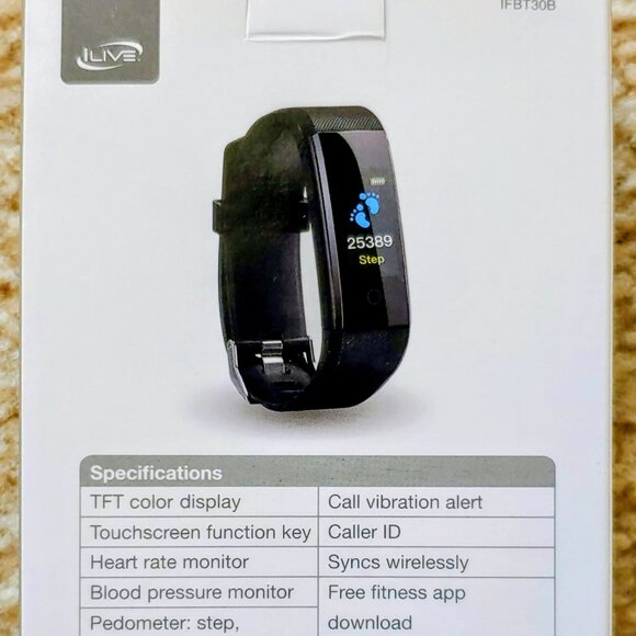 iLive Smart Band Fitness Tracker with Heart Rate Monitor - NEW! - Picture 3 of 4